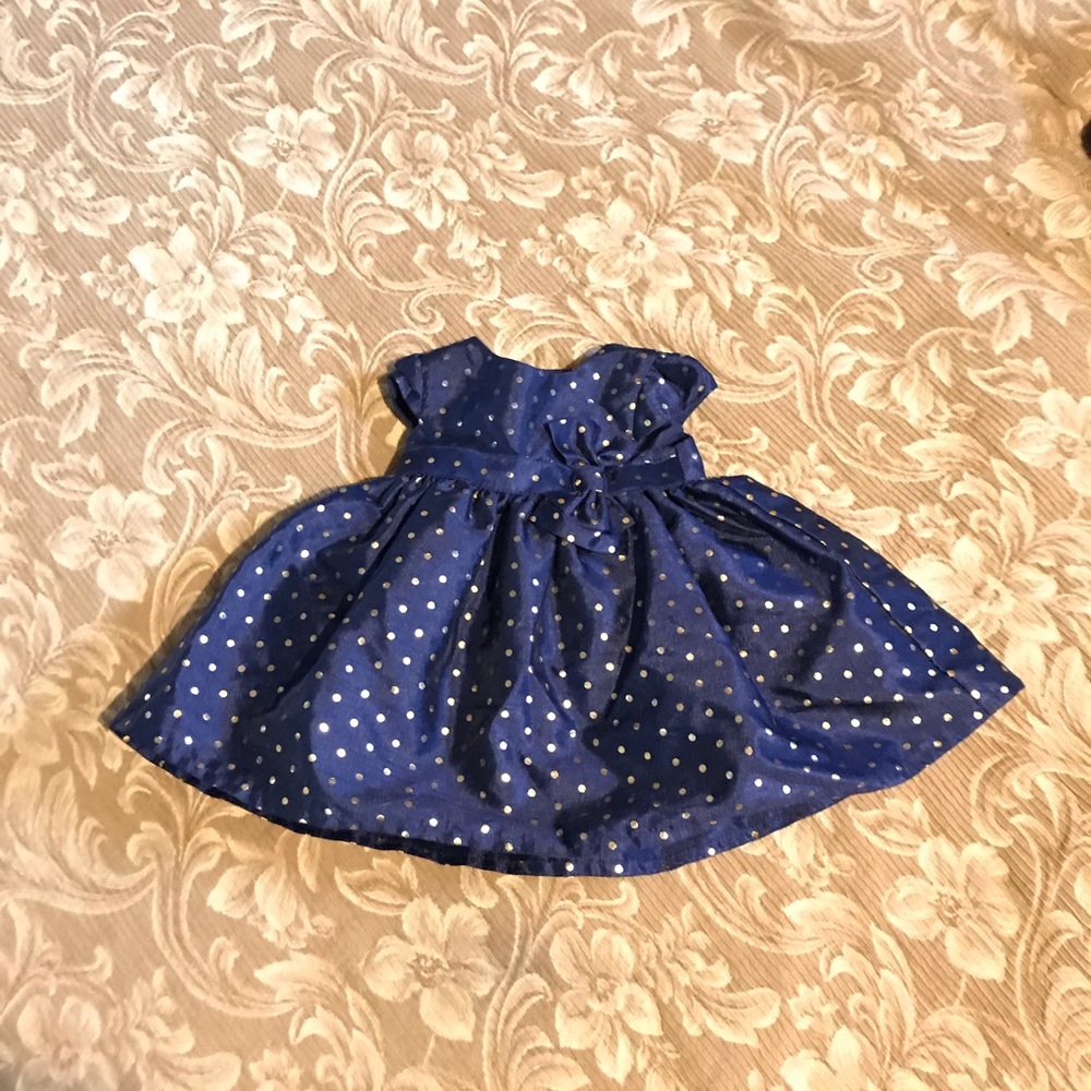 Carter's Just One Dark Blue Formal Dress  3 Months